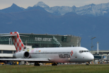 Un appareil de Volotea à l'aéroport de Turin /dr Un appareil de Volotea à l'aéroport de Turin /dr