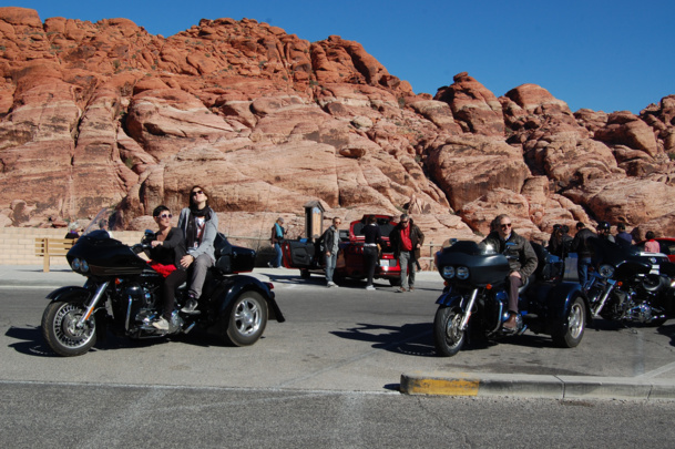 Trike, Harley et Ford Mustang : les Millionnaires Boiloris ont fait chauffer le bitume !! - DR Trike, Harley et Ford Mustang : les Millionnaires Boiloris ont fait chauffer le bitume !! - DR