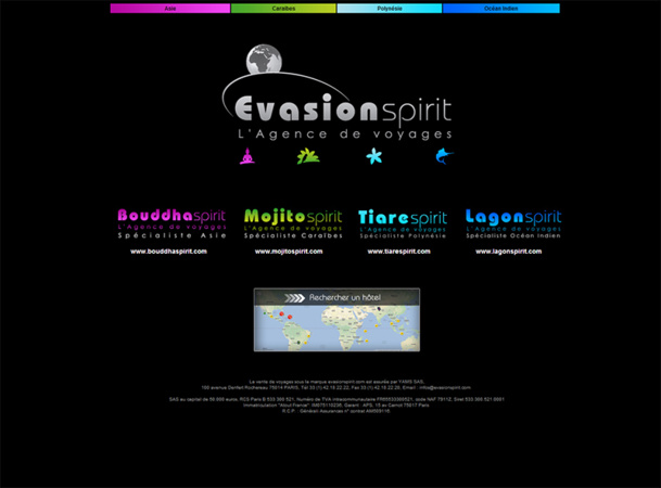 D'ici quelques mois, le portail devrait s'enrichir avec la création d'Océanie Spirit, Macadam Spirit et Mazel Spirit - DR : Evasion Spirit