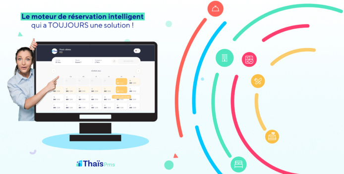 Thaïs dévoile son moteur de réservation hôtelière !