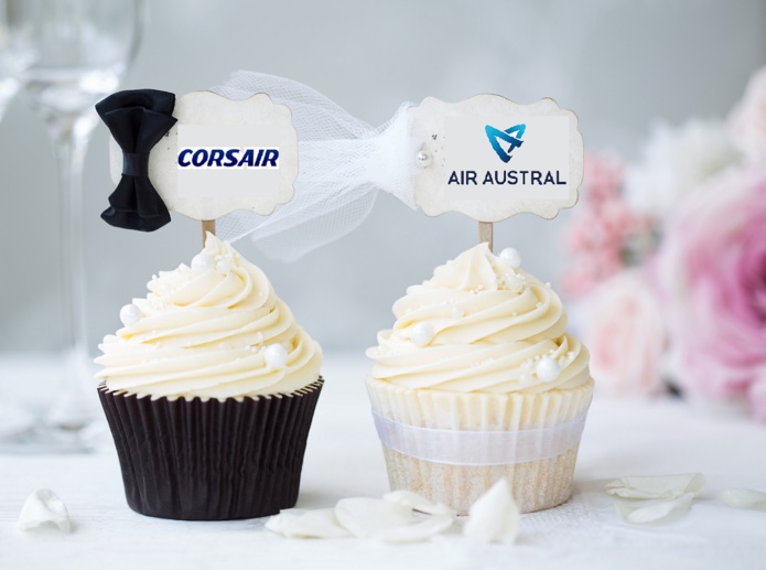 Des actionnaires seraient intéressés par la création d'un groupe rassemblant Air Austral et Corsair, selon des sources gouvernementales - Depositphotos @RuthBlack