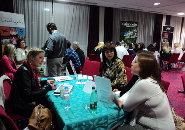 Le workshop USA a attiré une centaine d'agents de voyages à Marseille - DR : A.B. Le workshop USA a attiré une centaine d'agents de voyages à Marseille - DR : A.B.