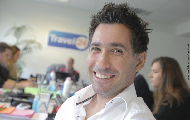 Vincent Luna, directeur général France de Travel 24 Vincent Luna, directeur général France de Travel 24