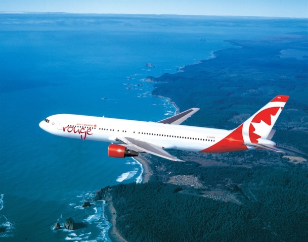 Les Niçois vont pouvoir s'envoler pour Montréal à bord d'un B 737-300 de la nouvelle compagnie Air Canada Rouge. DR