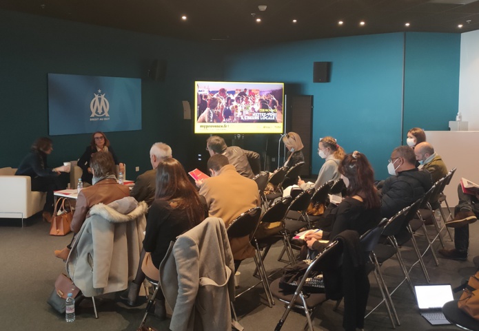 Isabelle Bremond et Danielle Milon étaient à hier à Marseille pour présenter les engagements futurs de Provence Tourisme - Auteur Tom Villeneuve