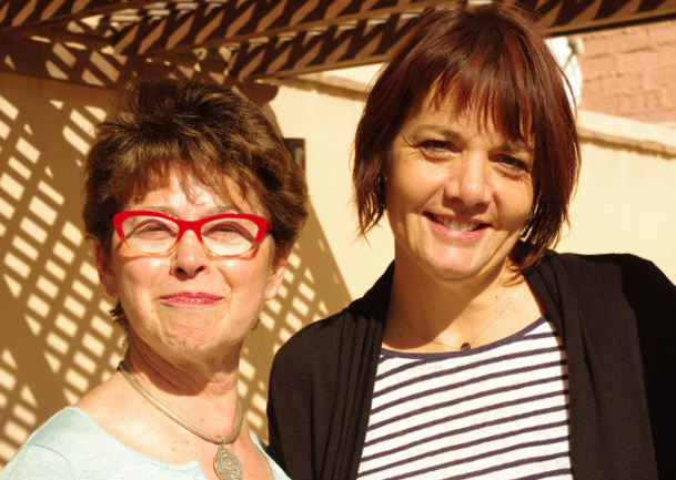 Maggy Patot et Valérie Bellon - DR