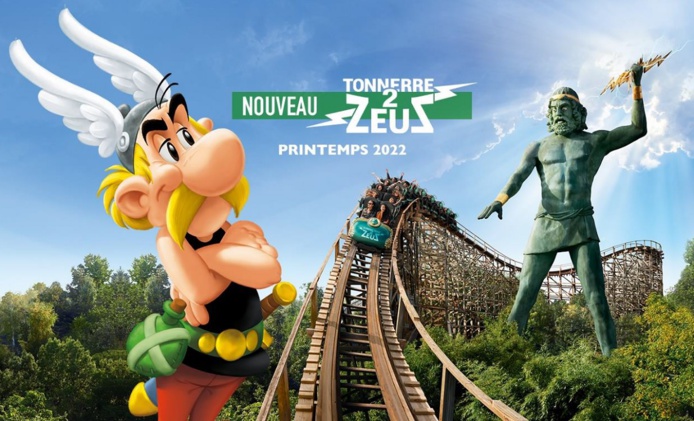 Parc Astérix : Tonnerre 2 Zeus nouveauté 2022 !