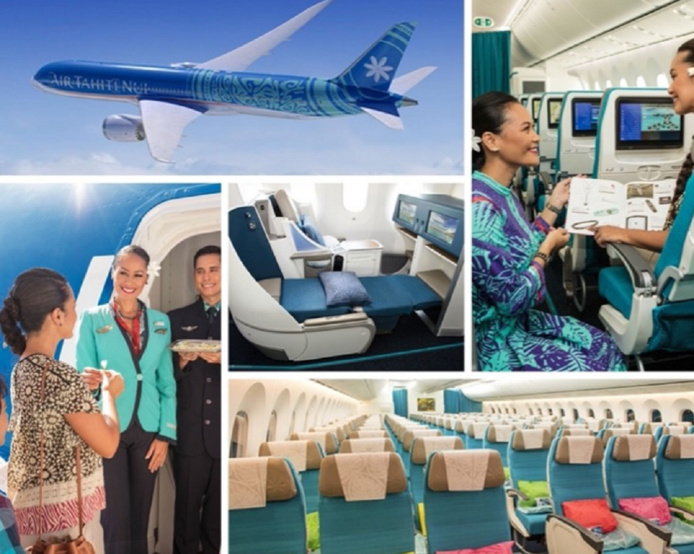 Air Tahiti Nui assurera notamment entre 6 et 7 vols par semaine entre Paris et Papeete - Crédit photo Air Tahiti Nui