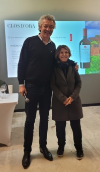 Gérard Bertrand et Adriana Minchella se rencontrent pour la première fois - DR : A.B. Gérard Bertrand et Adriana Minchella se rencontrent pour la première fois - DR : A.B.