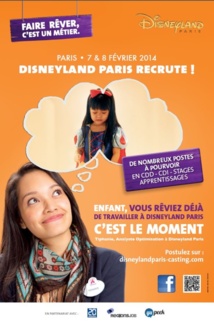 Disneyland Paris : 8 000 postes à pourvoir en 2014