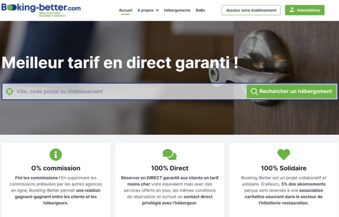Le business modèle de Booking-better.com repos sur une offre d'abonnement - DR Le business modèle de Booking-better.com repos sur une offre d'abonnement - DR