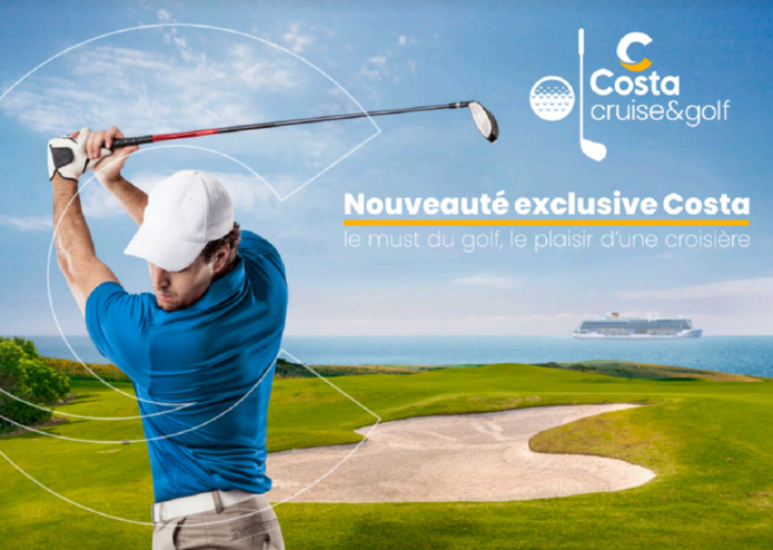 L'offre "Cruise & Golf" de Costa sera présentée lors de la National Golf Week - Crédit photo Costa Croisières