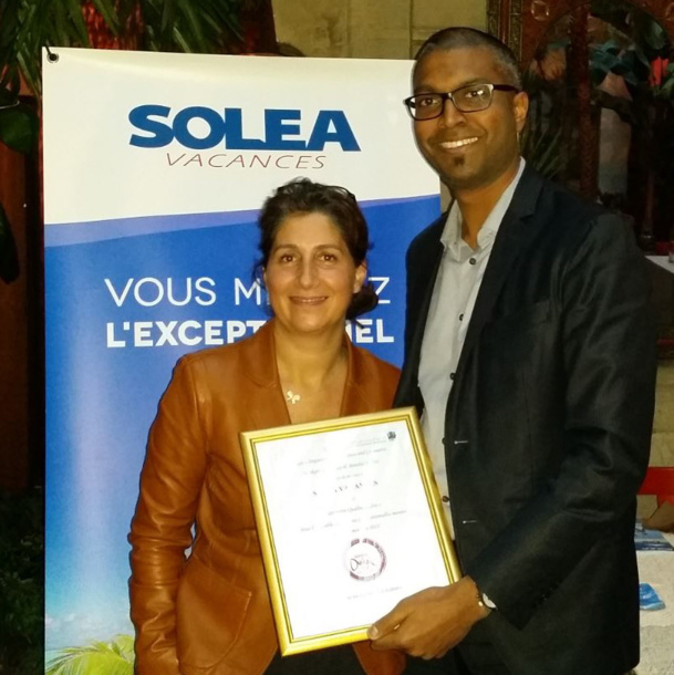 Nathalie Bueno, Solea Vacances et Neelesh Loolchland, Dubai-DTCM - DR