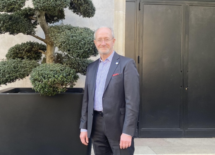 Patrick W.Dierner, président de Bto4 Europe a pris le train pour rejoindre Paris depuis Francfort @LG Patrick W.Dierner, président de Bto4 Europe a pris le train pour rejoindre Paris depuis Francfort @LG