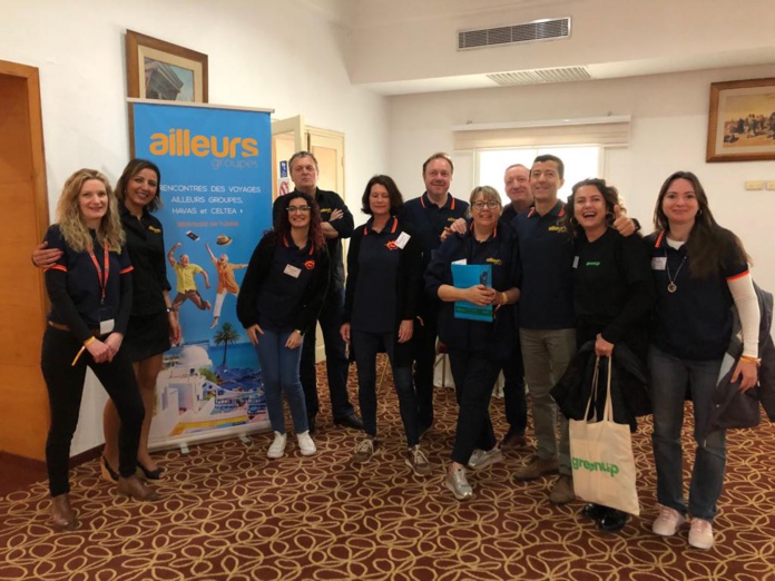 Une partie de l'équipe Groupes Marietton, encore sous les couleurs d'Ailleurs Voyages (© C.Zbik) Une partie de l'équipe Groupes Marietton, encore sous les couleurs d'Ailleurs Voyages (© C.Zbik)