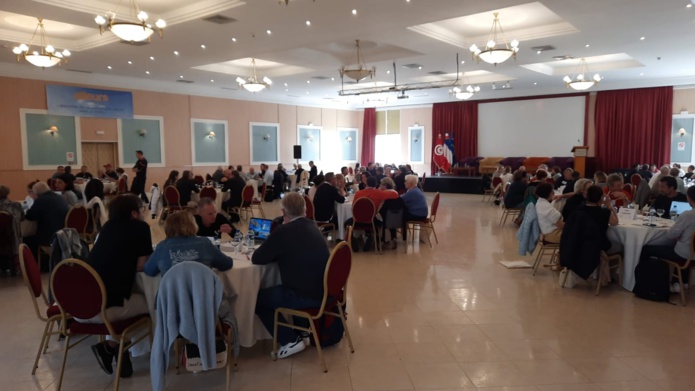 Des séances studieuses de speed-dating information pendant deux matinées (©C.Zbik) Des séances studieuses de speed-dating information pendant deux matinées (©C.Zbik)