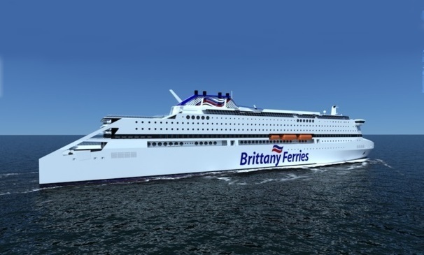 PEGASIS, the next Brittany Ferries ship will be the spearhead of a new generation of environmentally friendly ships. DR