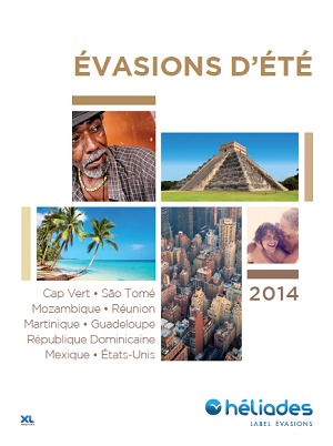 La brochure Evasion d’Été 2014 d'Héliades est disponible depuis le 17 février 2014 - DR