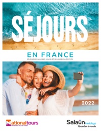 La nouvelle brochure "Séjours en France" dédiée aux villages-clubs est sortie - @Salaün