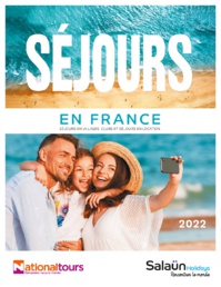 La nouvelle brochure "Séjours en France" dédiée aux villages-clubs est sortie - @Salaün La nouvelle brochure "Séjours en France" dédiée aux villages-clubs est sortie - @Salaün