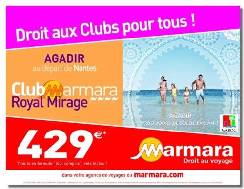 Campagne : Marmara prône le ''Droit aux Clubs pour tous'' Campagne : Marmara prône le ''Droit aux Clubs pour tous''