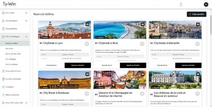 ©Ty-Win, la technologie des acteurs du Tourisme ©Ty-Win, la technologie des acteurs du Tourisme