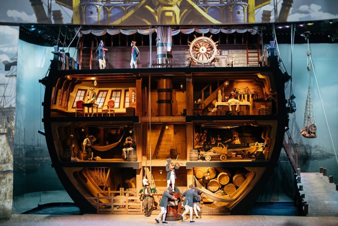 Le Dernier Panache dans le théâtre à 360° (©Puy du Fou) Le Dernier Panache dans le théâtre à 360° (©Puy du Fou)