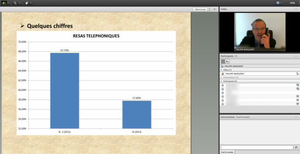 Philippe Marquenet, Directeur commercial de Visiteurs lors de la conférence de presse. - DR Philippe Marquenet, Directeur commercial de Visiteurs lors de la conférence de presse. - DR