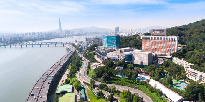 Le site de Culturespaces à Jeju en Corée du Sud - DR Le site de Culturespaces à Jeju en Corée du Sud - DR