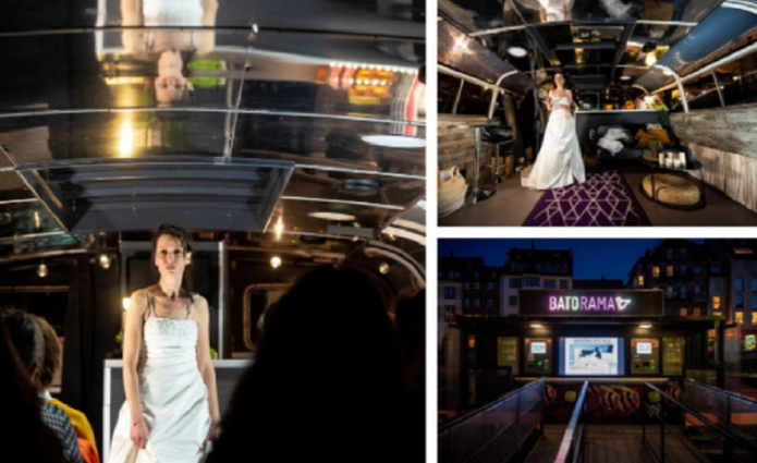 La création théâtrale "mono-love" à bord des croisières spectacle de Batorama - @Batorama La création théâtrale "mono-love" à bord des croisières spectacle de Batorama - @Batorama