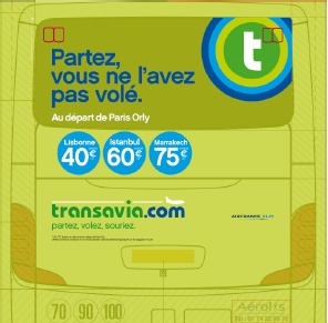 transavia.com accroche ses clients avec humour pour sa dernière campagne de communication - DR