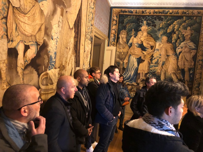 En visite dans les appartements des seigneurs de Grignan (©DR)