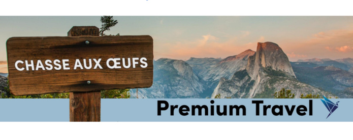 La chasse aux oeufs de Premium Travel durera jusqu'au 28 avril - @Premium Travel La chasse aux oeufs de Premium Travel durera jusqu'au 28 avril - @Premium Travel