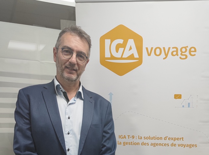 Stéphane Michaut, directeur commercial d'IGA Voyage a pris ses fonctions en début d'année.