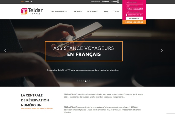 Teldar Travel entend se positionner sur le segment du loisir haut de gamme, avec des services personnalisés pour accompagner les agences - DR : Teldar Travel