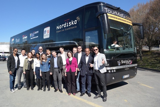 Les 14 exposants de la 3ème édition du TourMaG&Co Roadshow ! Photo FDL