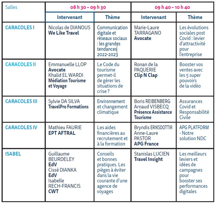 Les Entreprise du Voyage : demandez le programme du congrès en République Dominicaine Les Entreprise du Voyage : demandez le programme du congrès en République Dominicaine