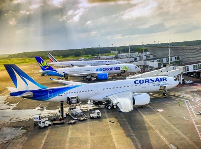 Aérien : en Guadeloupe un lent retour à la normale... Aérien : en Guadeloupe un lent retour à la normale...
