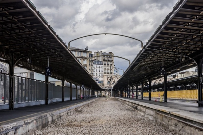 Vue de la gare de l'Est et des zones qui vont être rénovées pour le CDG Express - DR CDG Express