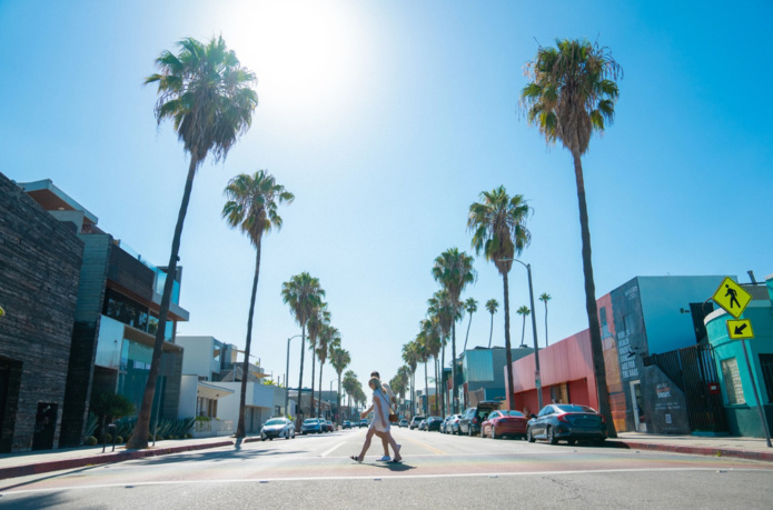 Il n’y a pas véritablement de centre-ville à Los Angeles mais plutôt plusieurs grands secteurs qui sont des centres d’intérêt. Trouver un hébergement à égale distance entre West Hollywood et les quartiers de Santa Monica et Venice - DR