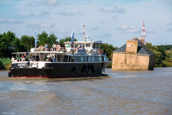 Croisière Estuaire Nantes - Saint-Nazaire (La Maison dans la Loire - Jean-Luc Courcoult, Couëron) © Adrien Pasquier