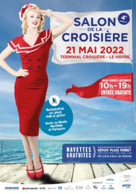 Le Salon de la Croisière du Havre se tiendra le samedi 21 mai 2022 - DR Le Salon de la Croisière du Havre se tiendra le samedi 21 mai 2022 - DR