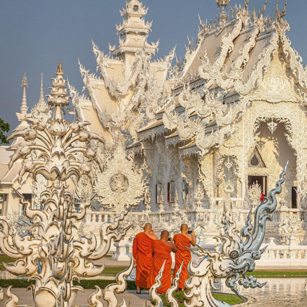 White Temple, Chiang Rai - Instagram © @the.travelling.teeth White Temple, Chiang Rai - Instagram © @the.travelling.teeth