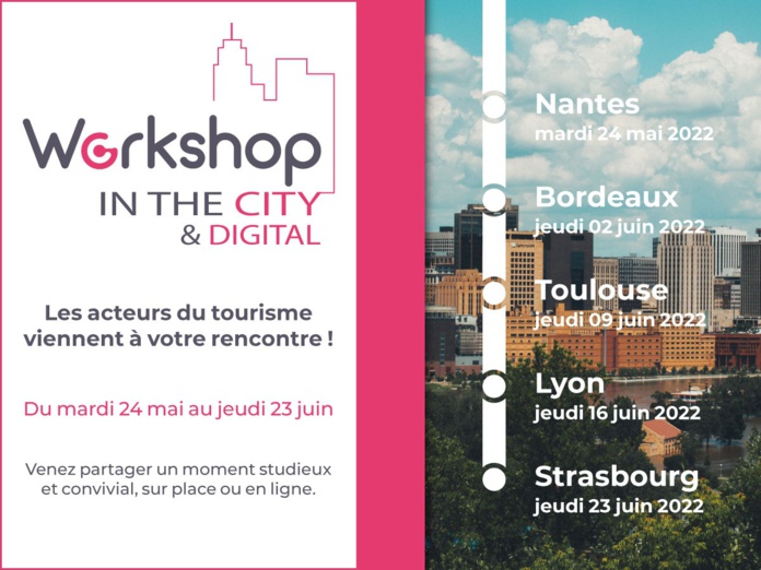 La tournée des Workshops In The City débutera le 24 mai à Nantes et passera par 5 villes en France. Inscrivez-vous ! - DR La tournée des Workshops In The City débutera le 24 mai à Nantes et passera par 5 villes en France. Inscrivez-vous ! - DR