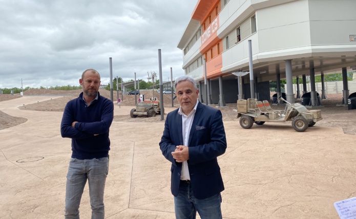 Rodolphe Bouin, directeur général, et Franck Floze, directeur Hôtellerie et F&B (©BC) Rodolphe Bouin, directeur général, et Franck Floze, directeur Hôtellerie et F&B (©BC)