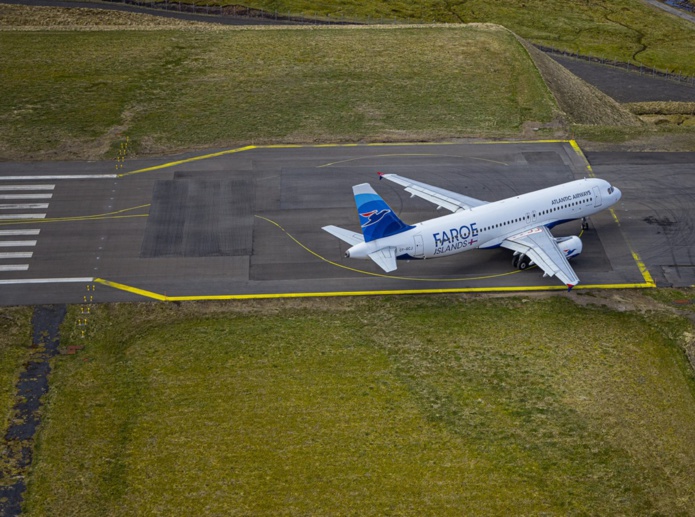 Atlantic Airways a réalisé un vol Paris-CDG et Vagár ce jeudi 12 mai 2022 - DR