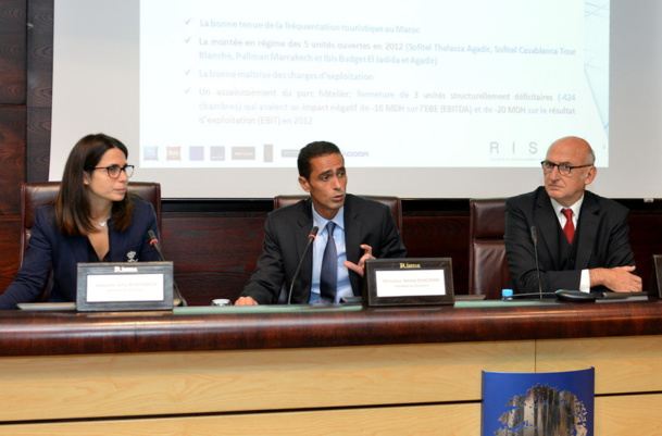 Sofia Benhamida, Amine Echcherki et Marc Thépot - DR Sofia Benhamida, Amine Echcherki et Marc Thépot - DR