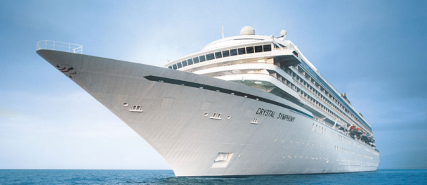 Le Crystal Symphony dispose d'une capacité de 922 passagers - DR Le Crystal Symphony dispose d'une capacité de 922 passagers - DR