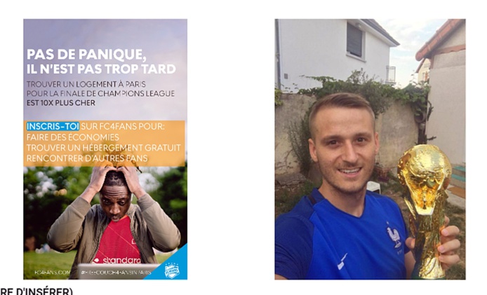 Champions League : l’hébergement flambe pour la finale à Paris… FC4FANS a la solution ! Champions League : l’hébergement flambe pour la finale à Paris… FC4FANS a la solution !