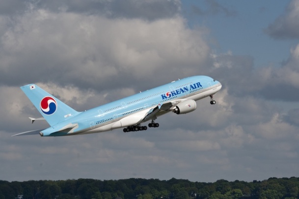 Korean Air positionne un A380 entre Paris et Séoul. DR
